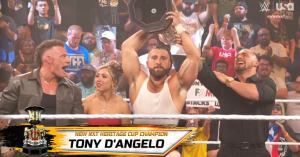 WWE’s Tony D’Angelo Becomes New NXT Heritage Cup Champion