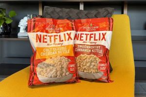 Netflix Launches Its Own Line of Popcorn