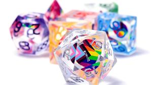 Incorporating the Progress Pride Dice Into Dungeons & Dragons Dice