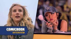 Space Cadet’s Emma Roberts and Poppy Liu on the Throwback Comedy