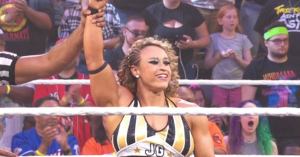 TNA’s Jordynne Grace Wins WWE NXT Debut and Confronts Roxanne Perez