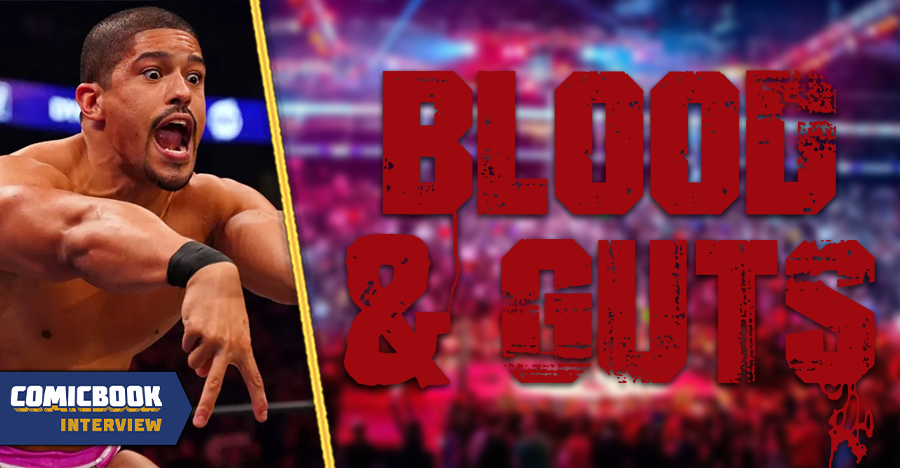 ANTHONY-BOWENS-BLOOD-GUTS-AEW-MATCH-TEAM-THE-ELITE