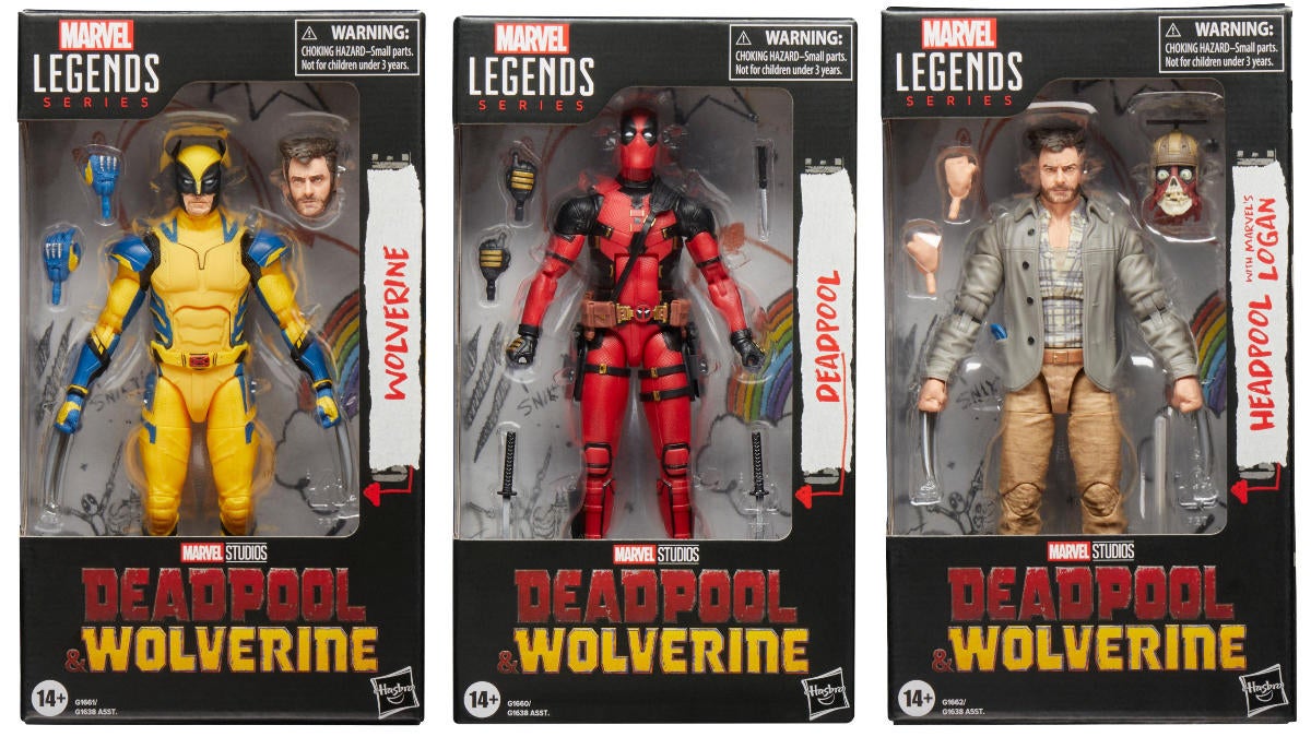 Deadpool Wolverine Marvel Legends Figures Are Here For Real This Time ComicBook