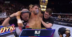 AEW’s MJF Delivers Shocking International Title Win at Dynamite 250