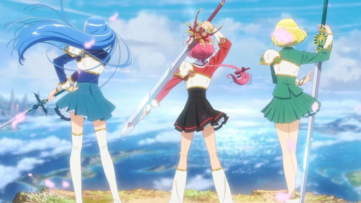 تصویر انیمه Magic Knight Rayearth قدیمی