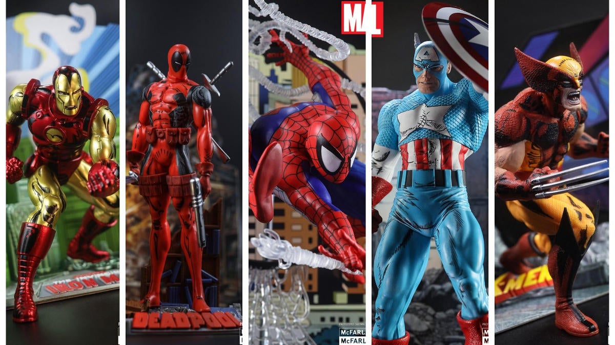 McFarlane Toys First Marvel Figures Are On Sale Now ComicBook