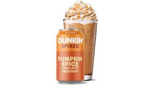 Dunkin’ Introduces Spiked Pumpkin Spiced Iced Latte