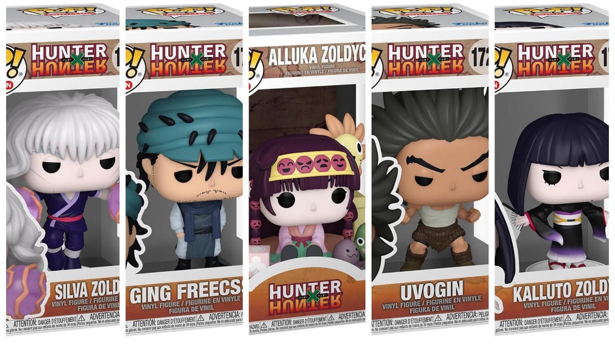 Good Hunter X Hunter Funko Pop Lot of 4