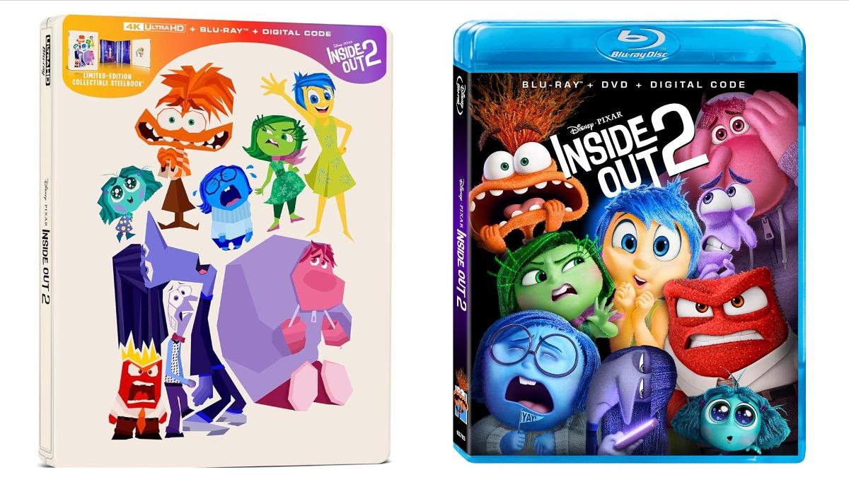Inside Out 2 4K Steelbook and Blu-ray Release Includes Deleted Emotions and New Documentary