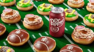 Krispy Kreme Debuts Dr Pepper Flavored Doughnut to Kickoff Football Season