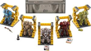 Fallout T-60 Power Armor Mega Bloks Collection Includes 5 Figures