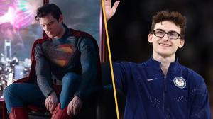 Superman: David Corenswet Surprises Olympian Stephen Nedoroscik in New Video