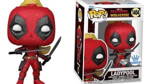 Deadpool & Wolverine Funko Pops Add An Exclusive Diamond Ladypool Figure