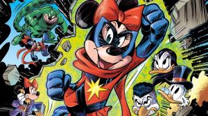 Disney/Marvel Mashup Comic Asks: What if Minnie Mouse Became Captain Marvel?