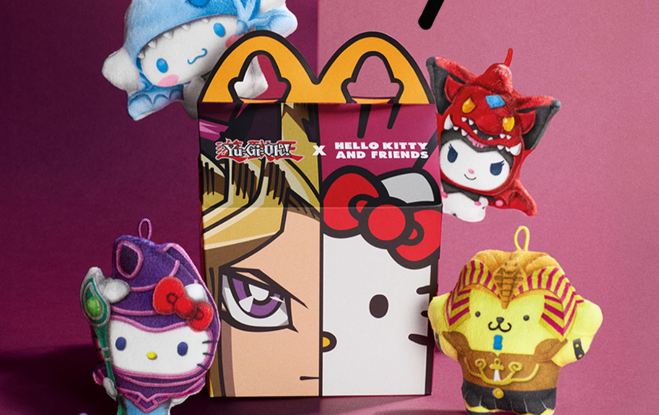 Yu-Gi-Oh x Hello Kitty Happy Meals Make U.S. Debut: What