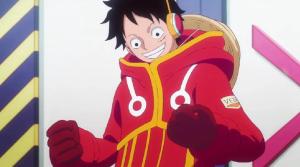 One Piece Cosplay Revisits Luffy’s Egghead Look