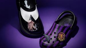 Wednesday Gets Spooky Crocs Clogs Complete With Thing Jibbitz Charm