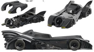 Batman ’89 Batmobile Vehicle From Super7 Features Removable Panels