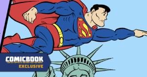 Superman Makes Delightful Return to DC x Bazooka Bubble Gum Comics Crossover (Exclusive)