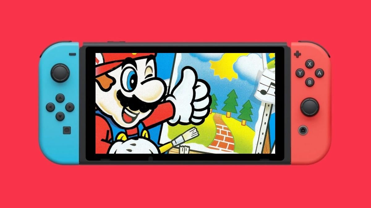 Mario paint switch discount