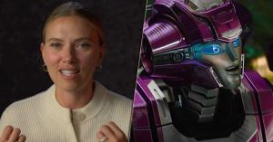 Transformers One: Scarlett Johansson Talks New Fans