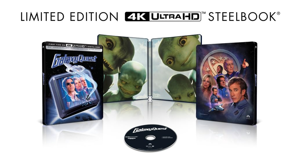 Galaxy Quest 4K Blu-ray Steelbook Is As Cheap As The Standard Edition