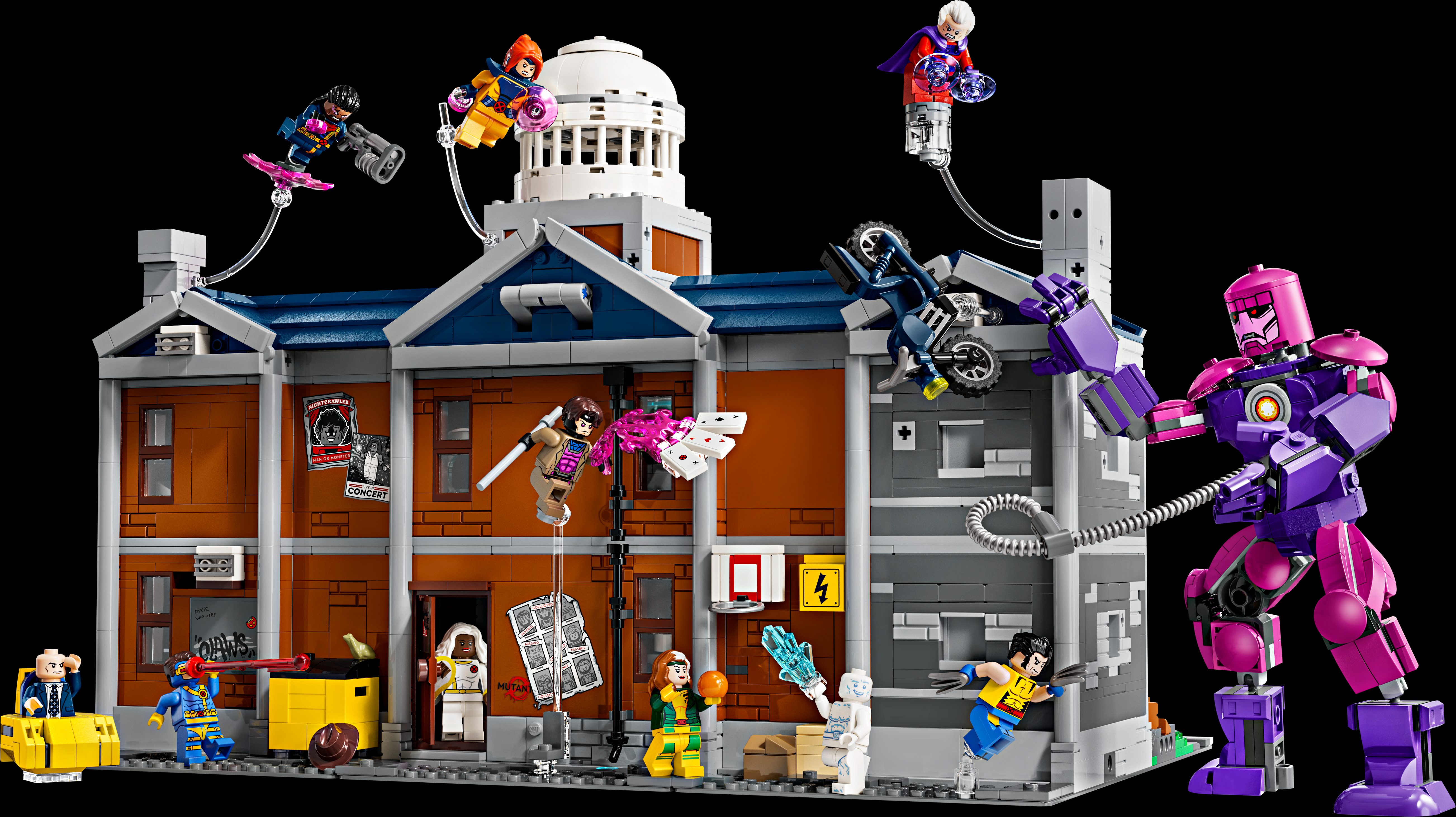 Набор LEGO Marvel X-Men X-Mansion скоро выйдет в продажу