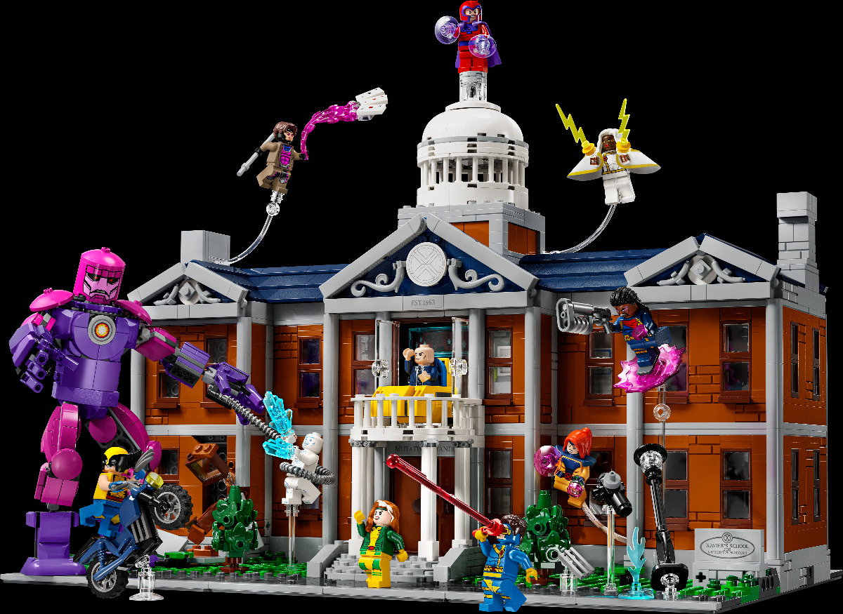 The LEGO Marvel X Men X Mansion Set Is On Sale Now ComicBook