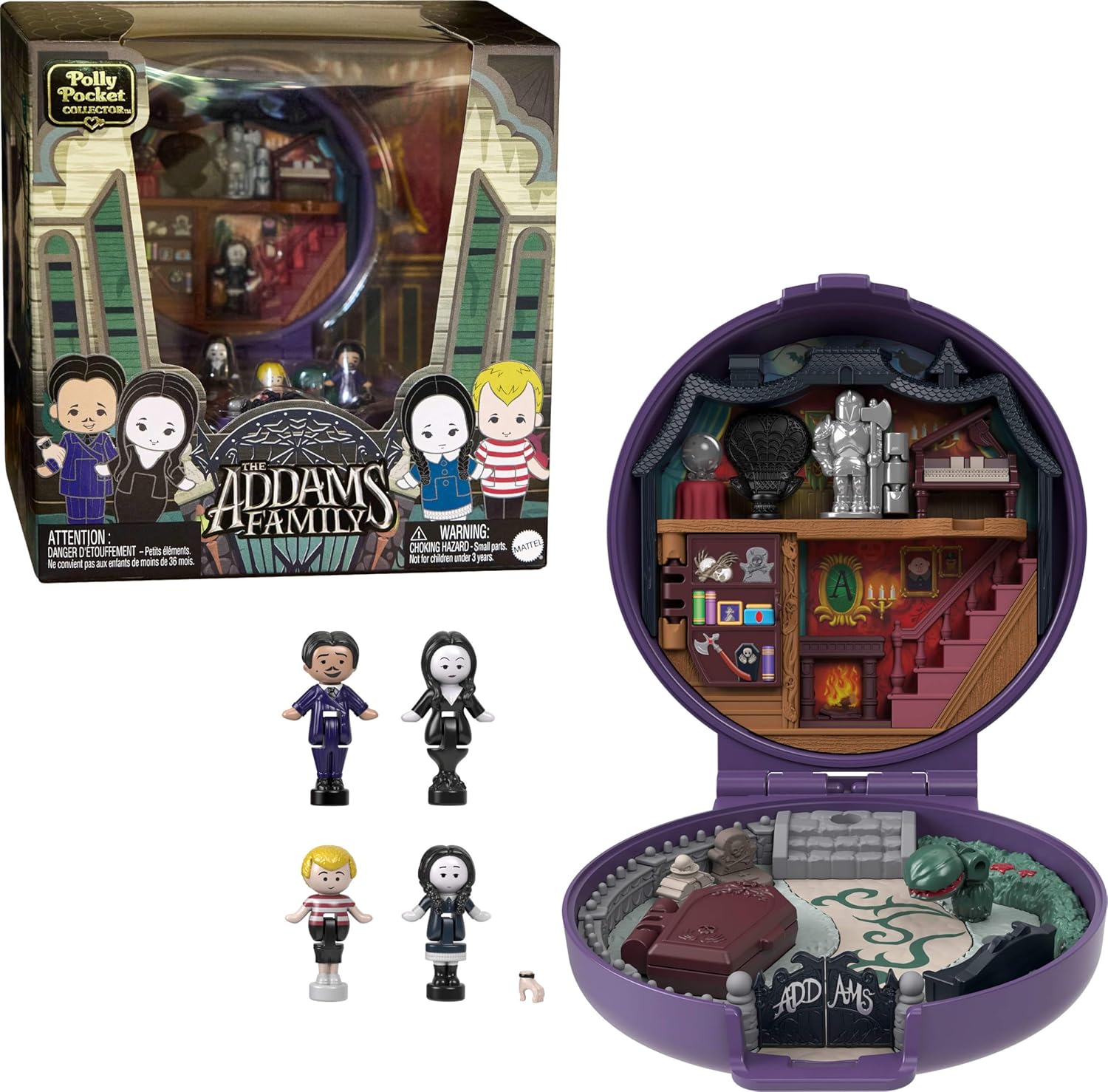 Addams Family Polly Pocket Set Is Here For Halloween