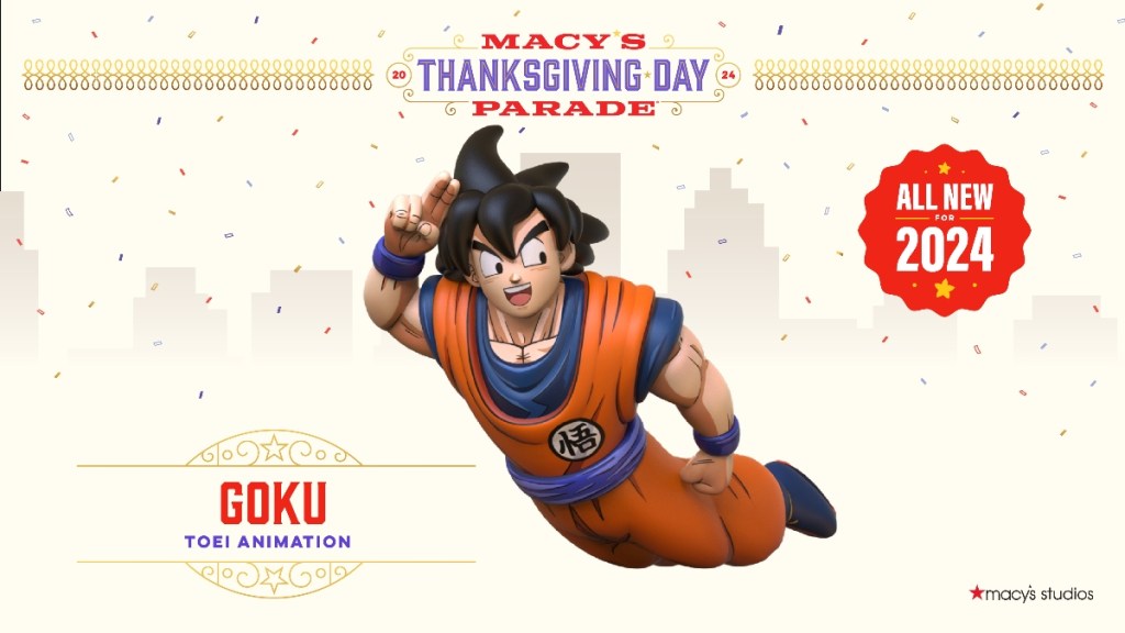 Dragon Ball Goku Balloon Macys Thanksgiving Day Parade 2024