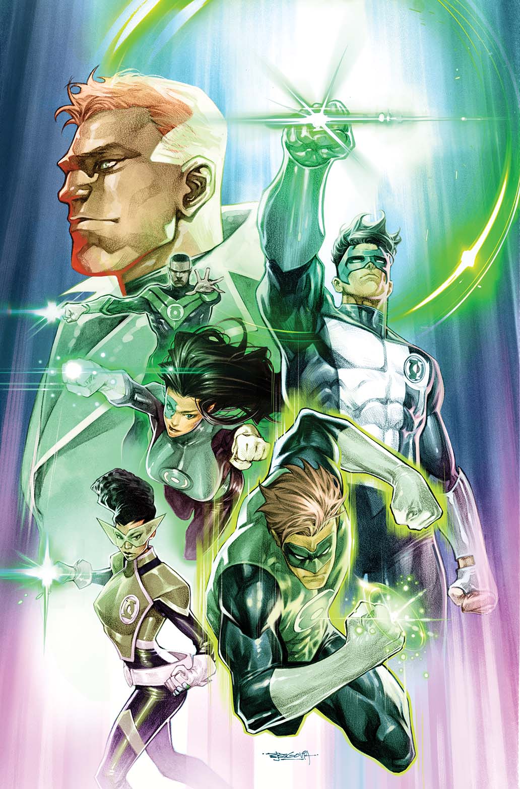 Green Lantern Fractured Spectrum Reveals New Type of Lantern