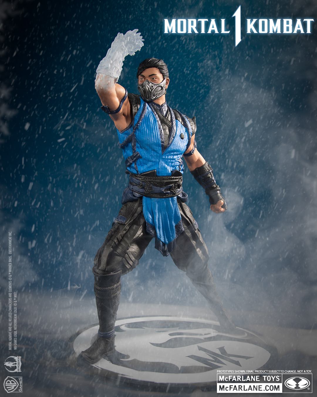 Mortal Kombat 1 Sub-Zero McFarlane Toys Posed Figure Drops October 30th