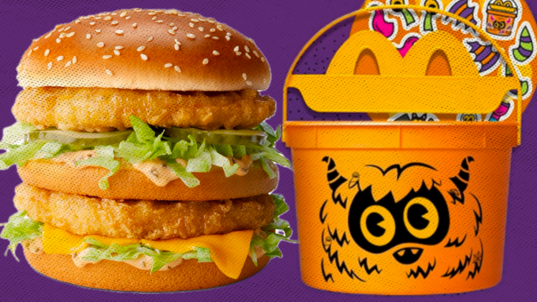 McDonald's Chicken Big Mac and McDonald's Boo Buckets 2024