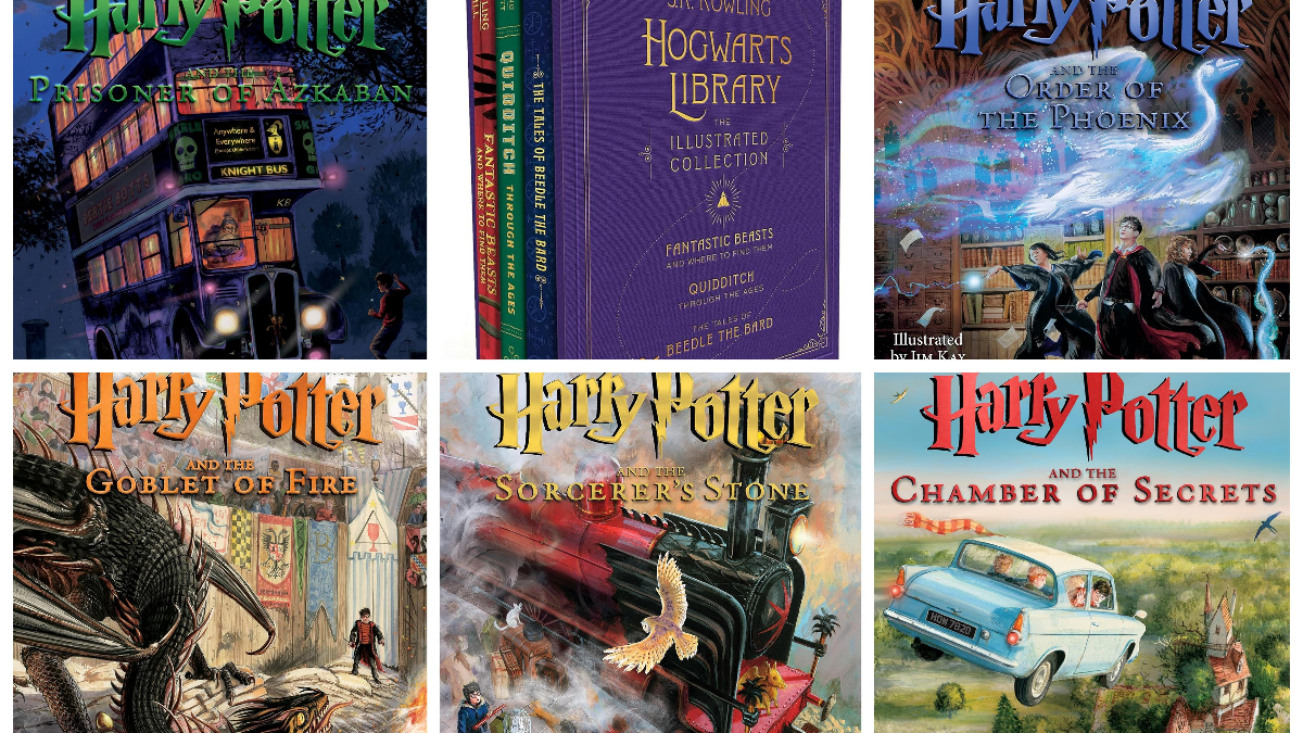 Harry Potter Illustrated Books Are Buy 2, Get 1 Free