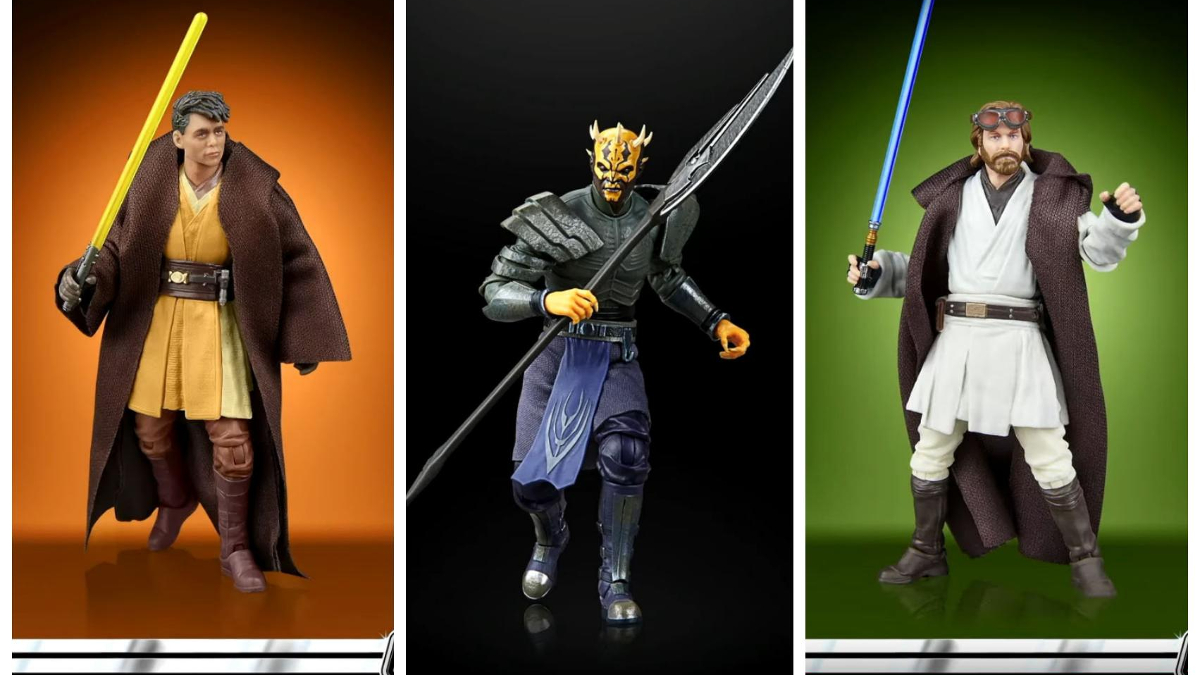 Hasbro 1027 Star Wars Reveals: Savage Opress, Obi-Wan Kenobi, Yord Fandar