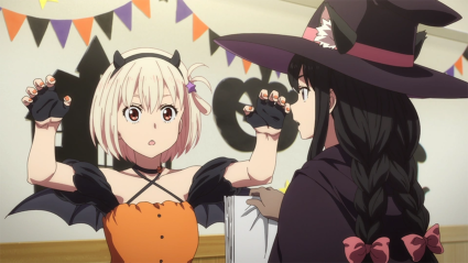 Screenshot from the Lycoris Recoil anime adaptation
