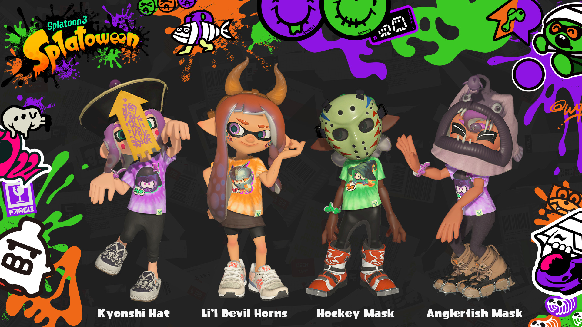 Splatoon 3 Reveals Halloween Splatfest Results