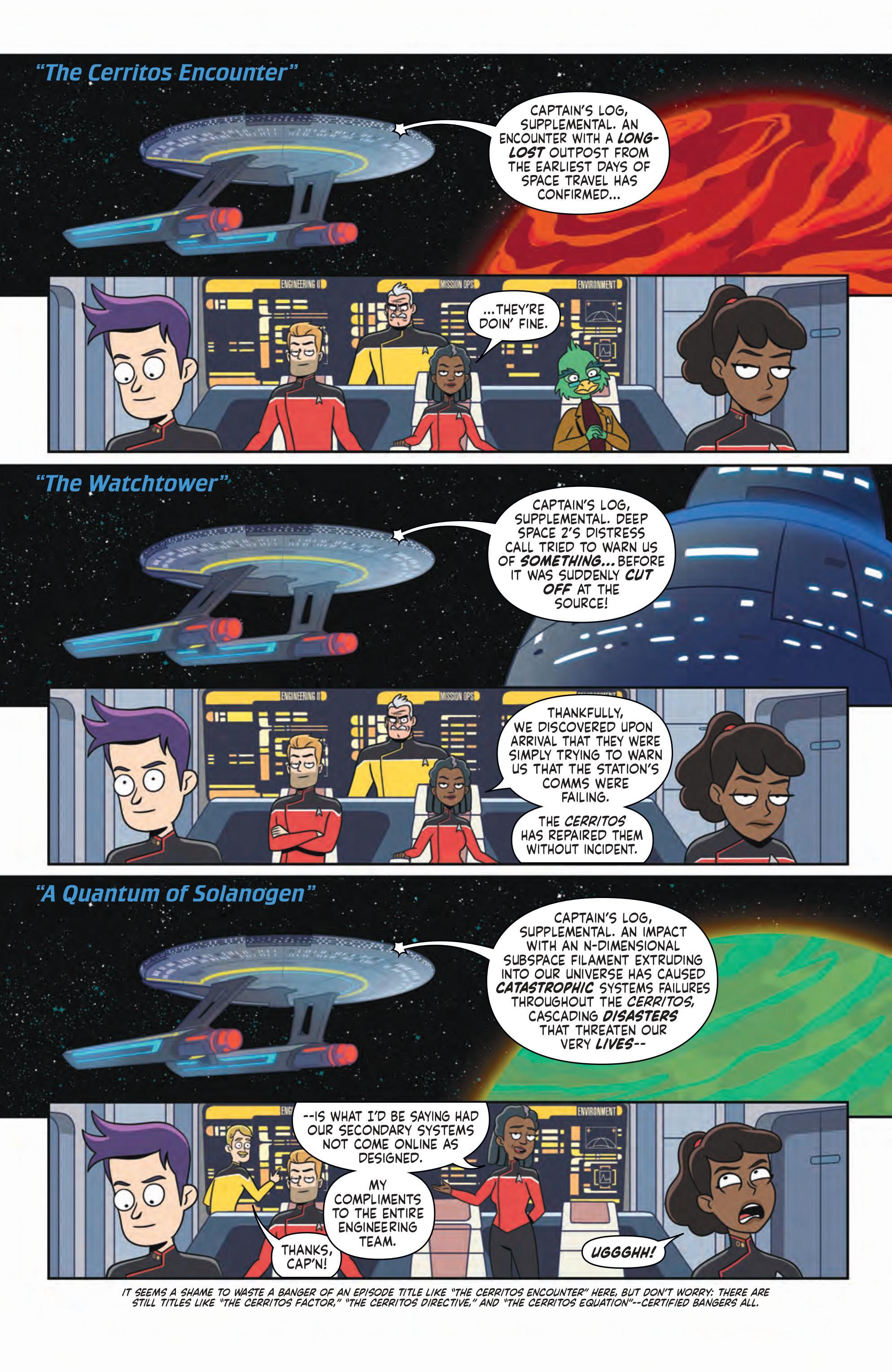 Star Trek: Lower Decks #1 Review: Cerritos Strong