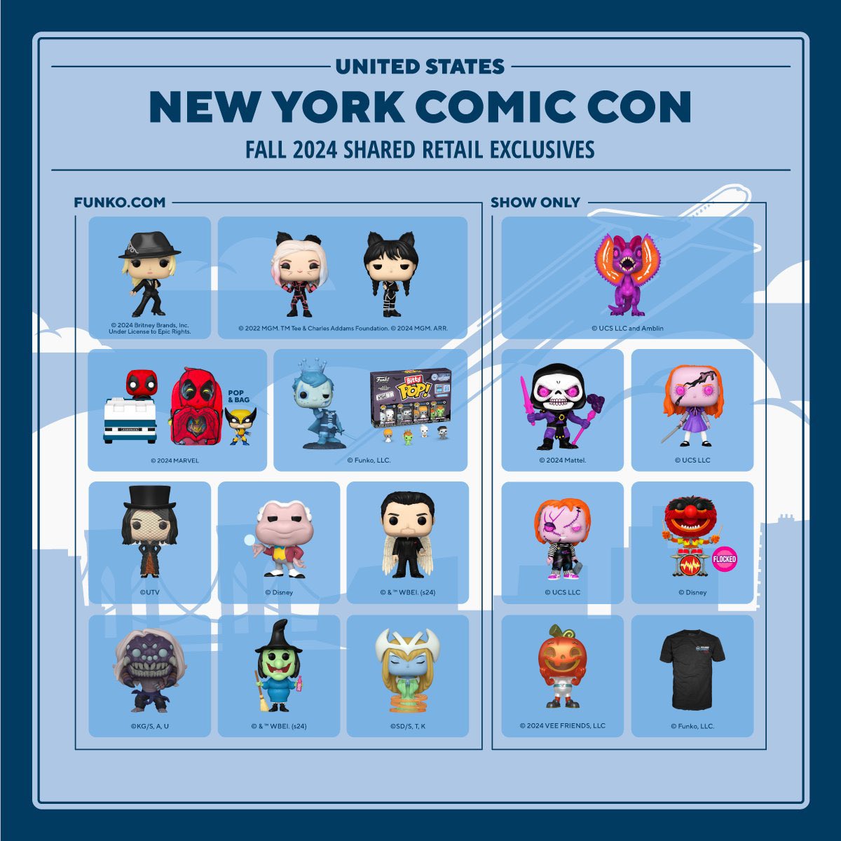 Here’s How To Get NYCC 2024 Funko Pop Exclusives