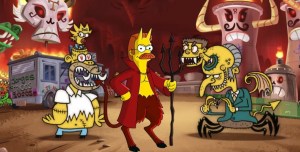 Simpsons’ Treehouse of Horror Reveals Day of The Dead Intro: Watch