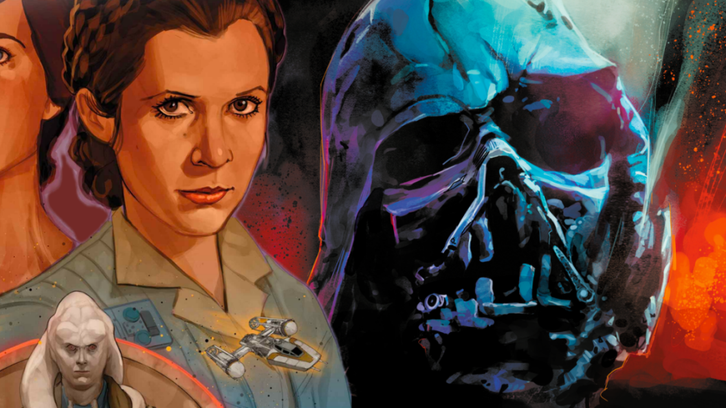 Marvel Star Wars comic Darth Vader Leia