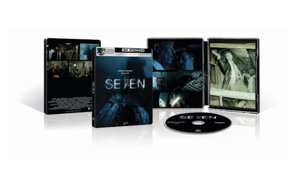 Seven 4K Blu-ray Limited Edition Steelbook Arrives January 7th