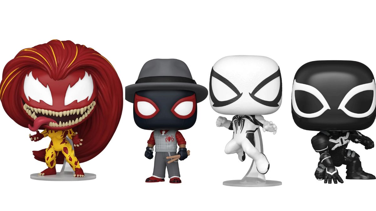 Spider-Man 2 Gamerverse Funko Pops Swing In