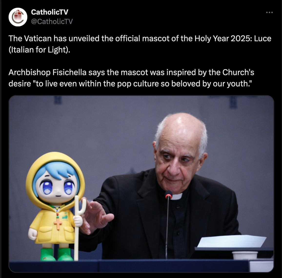 The Vatican Goes Full Anime With New Catholic Mascot 7754