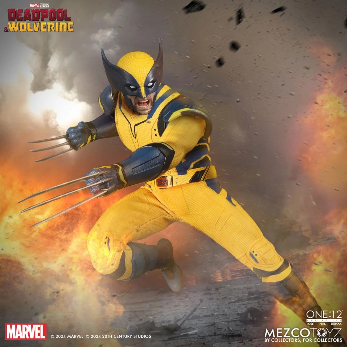 Mezco Deadpool & Wolverine One:12 Коллективная фигурка Росомахи. Детали предварительного заказа