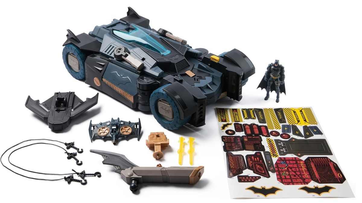 Batman Transforming Batmobile Batcave Playset Gets Big Discount ...