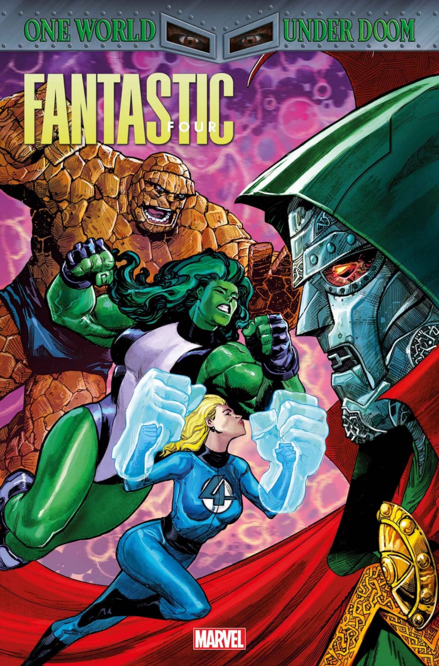 Doctor Doom Courts Storm and Crushes the Fantastic Four in the Lead-up to One World Under Doom