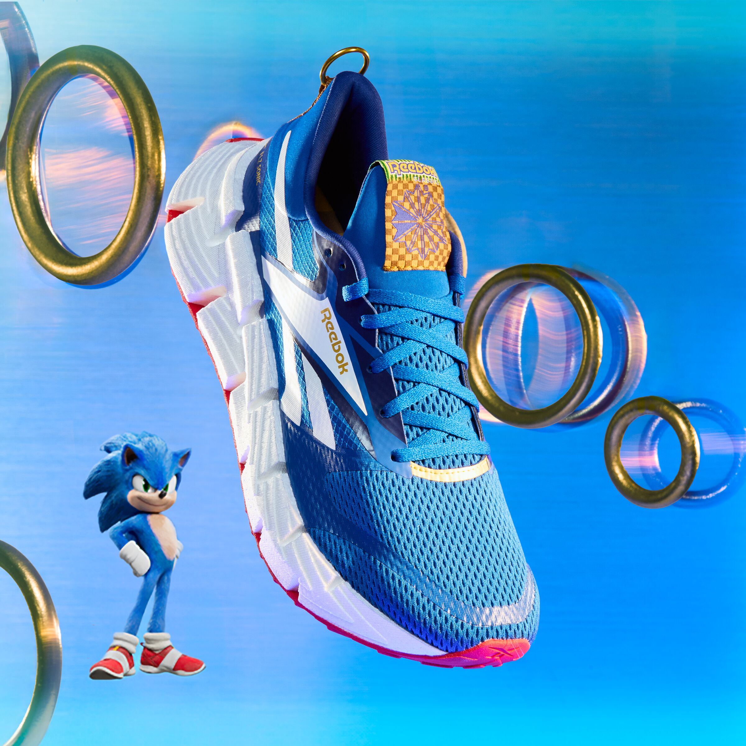 Последняя коллаборация Reebok по производству кроссовок — с Sonic The Hedgehog 3