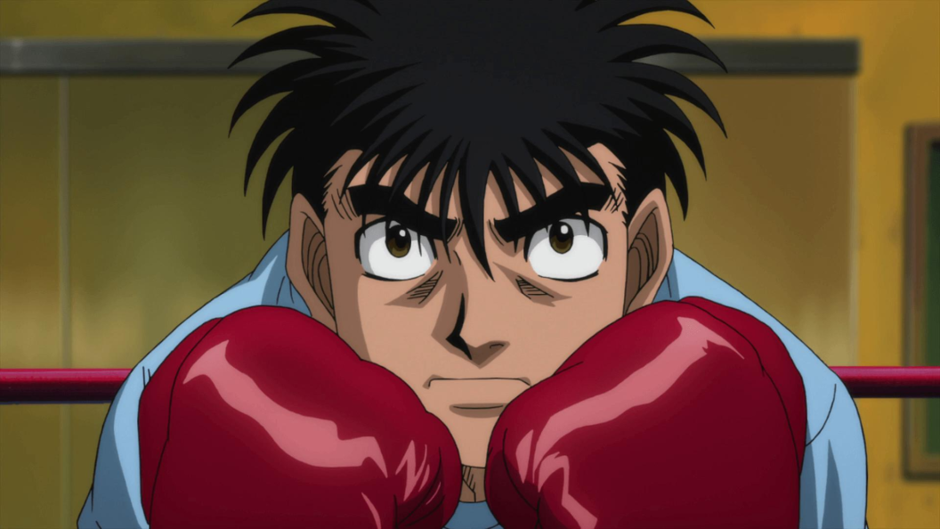 Makonouchi Ippo in the boxing anime Hajimo No Ippo