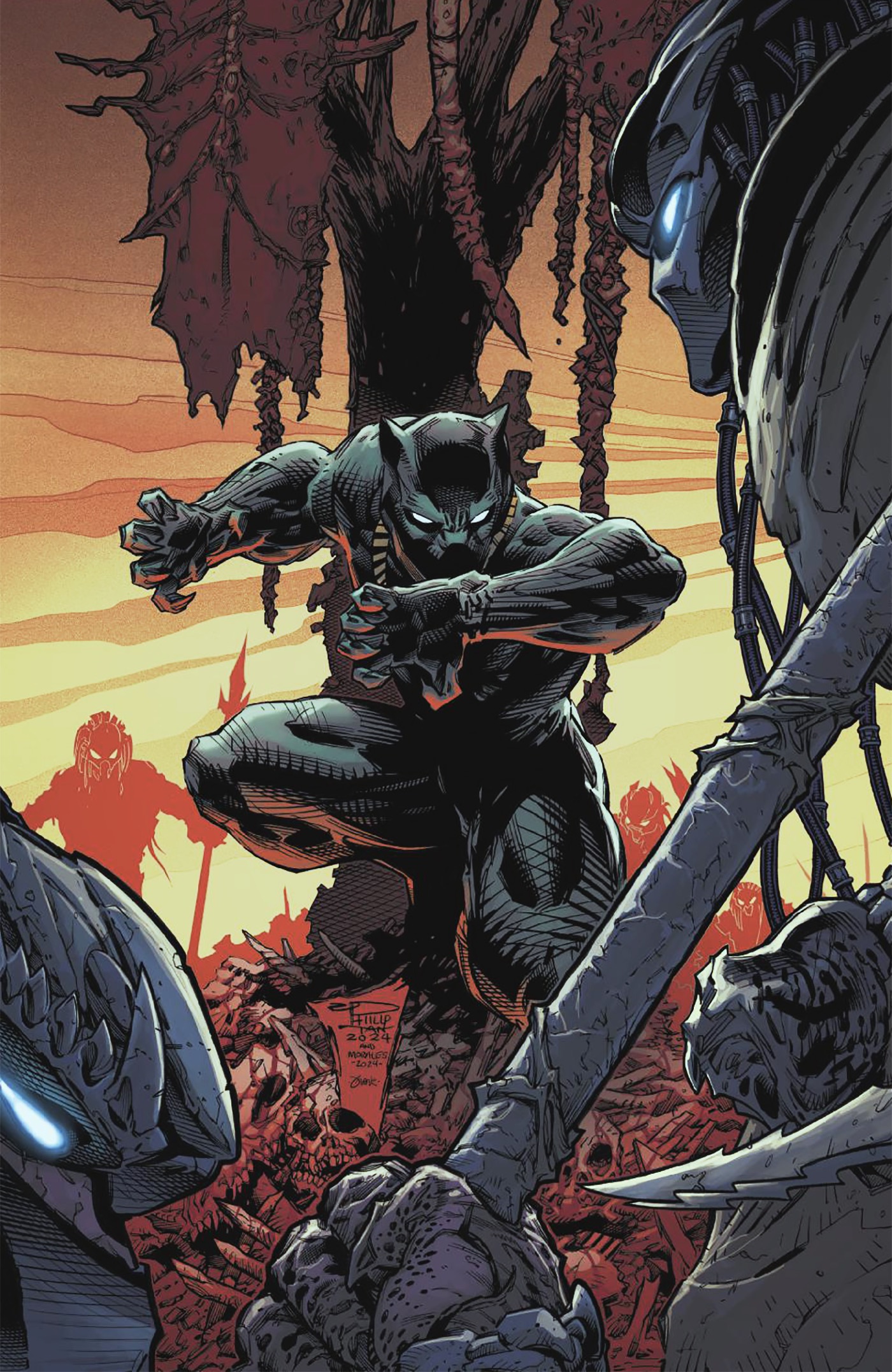 Marvel’s Bloody Black Panther vs. Predator Fight Finishes With Surprising Results